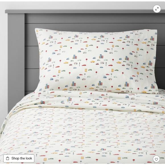 Car Full Cotton Sheet Set - Picture 1 of 7